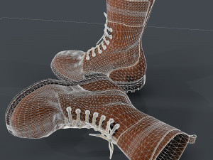 army boots legion 3D Модель