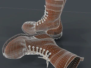army boots legion 3D Model