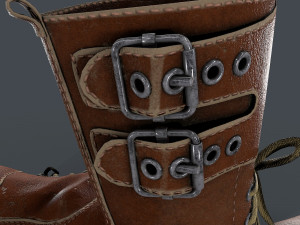 army boots legion 3D Модель