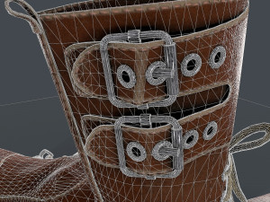 army boots legion 3D Модель