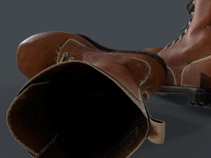 army boots legion 3D Model