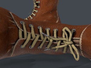 army boots legion 3D Модель