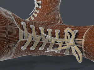 army boots legion 3D Model