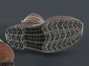 army boots legion 3D Model