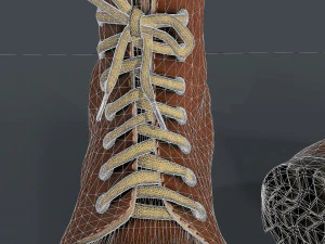 army boots legion 3D Model