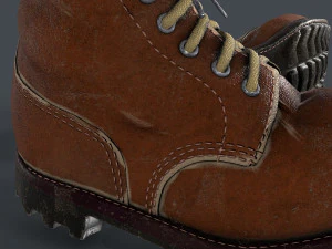 army boots legion 3D Model