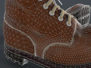 army boots legion 3D Model