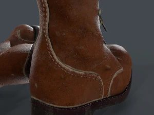 army boots legion 3D Model