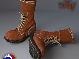 army boots legion 3D Модель