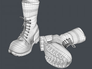 army boots legion 3D Модель