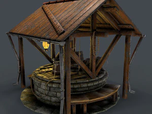 stone well 3D Model
