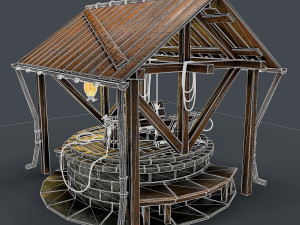 stone well 3D Model