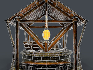 stone well 3D Model