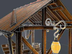 stone well 3D Model