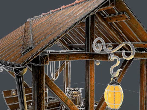 stone well 3D Model