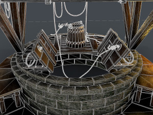 stone well 3D Model