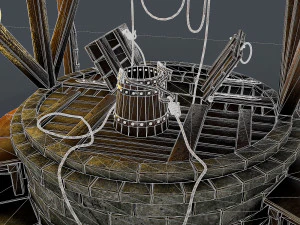 stone well 3D Model