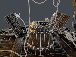 stone well 3D Model