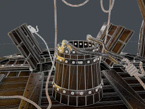 stone well 3D Model