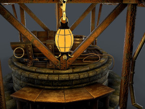 stone well 3D Model