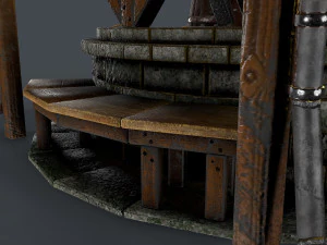 stone well 3D Model