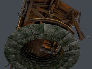 stone well 3D Model
