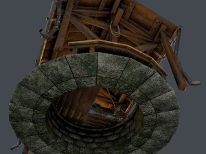 stone well 3D Model