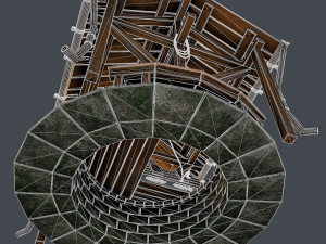 stone well 3D Model