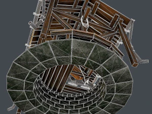 stone well 3D Model