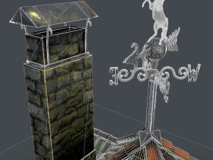 medieval house 3D Model