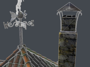medieval house 3D Model