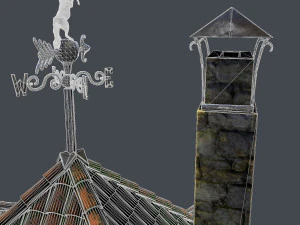medieval house 3D Model