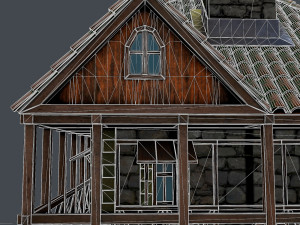 medieval house 3D Model