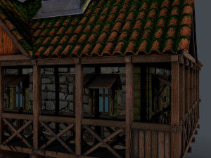 medieval house 3D Model