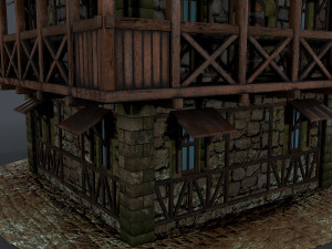 medieval house 3D Model