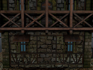 medieval house 3D Model