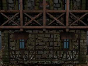 medieval house 3D Model
