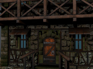 medieval house 3D Model
