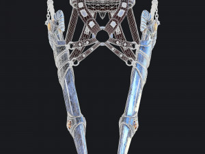 fantasy swords with scabbard 3D Model