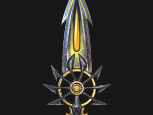 war staves Model 3D