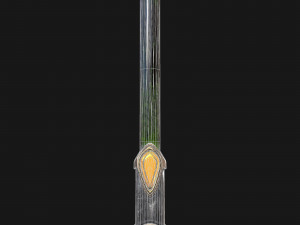 war staves Model 3D