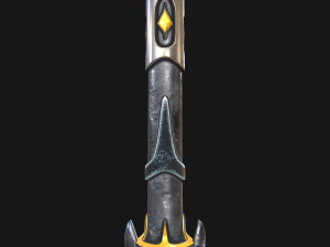 war staves Model 3D
