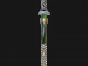 war staves Model 3D