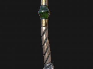 war staves Model 3D