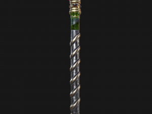 war staves Model 3D