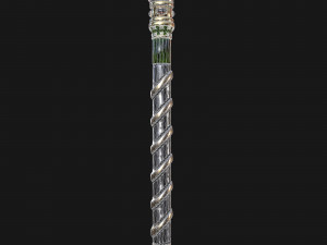 war staves Model 3D