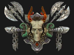 coat of arms 3D मॉडल