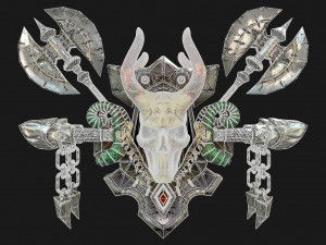 coat of arms 3D Model
