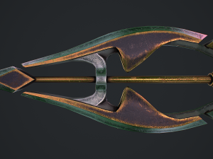 Fantasy sword 2 1 Model 3D