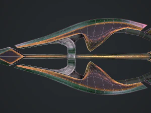 Espada de fantasia 2 1 Modelo 3D